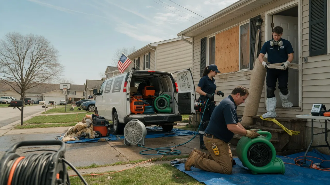 Water Damage Restoration in Frankfort, ME near me